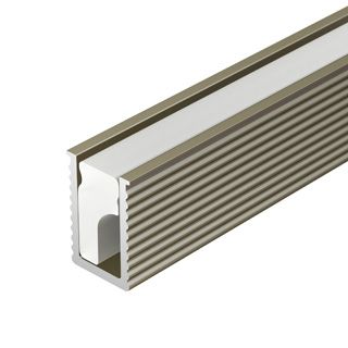 Профиль SL-MINI-6-H9-2000 ANOD OLIVE GREY (Алюминий)