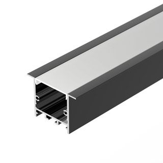 Профиль SL-LINIA49S-F-2000 ANOD BLACK (Алюминий)