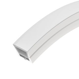 Силиконовый профиль WPH-FLEX-1616-TOP-S11-5m WHITE (Силикон)