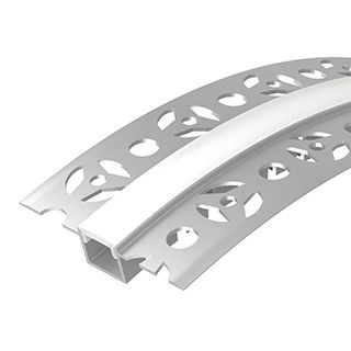 Профиль FANTOM-BENT-W12-TOP-2000 ANOD (Алюминий)